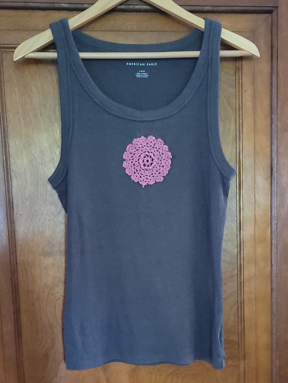 Upcycled Ribbed Tank